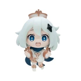 New Pymon Genshin Impact Lumine Diluc Ragnvindr Amber Anime Action Doll Collection Model Doll Children'S Gift (Color: B, size: 8cm)