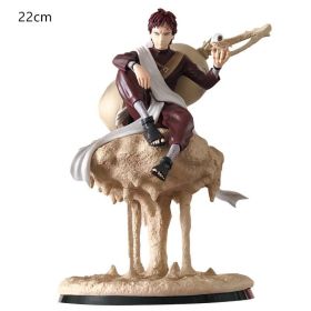 Naruto GK Uchiha Itachi I Love Rosha Cloud Sitting Crane Shield Sand Storm Sasuke Chidori San Diego PVC Action Figure Gift (Color: SB-300)