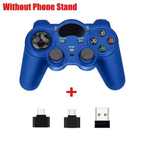 2.4 G Controller Gamepad Android Wireless Joystick Joypad with OTG Converter For PS3/Smart Phone For Tablet PC Smart TV Box (Ships From: China, Color: 7)