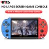 X7/X12 Plus Handheld Game Console 4.3/5.1/7.1 Inch HD Screen Portable Audio Video Player Classic Play Built-in10000+ Free Games
