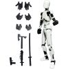 MerryXD Titan 13 Action Figure, Lucky 13 Action Figure T13 Action Figure