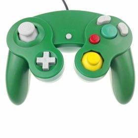 Wired NGC Controller Gamepad For Nintendo GameCube GC & Wii U Console Colors NEW (Color: Green)