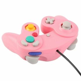 Wired NGC Controller Gamepad For Nintendo GameCube GC & Wii U Console Colors NEW (Color: Pink)