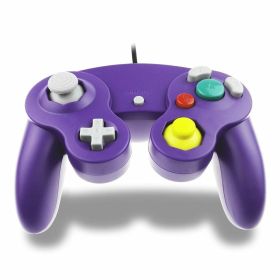 Wired NGC Controller Gamepad For Nintendo GameCube GC & Wii U Console Colors NEW (Color: Purple)