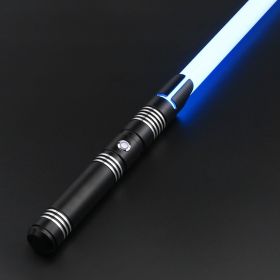 TXQ SABER RGB 12-Color Variable Lightsaber Metal Hilt With 16 Sounds Smooth Swing FX Duel Light LED USB Laser Sword Cosplay (Color: TSK-E13-Black, version: Premium RGB)