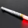 TXQ SABER Smooth Swing Lightsaber Metal Hilt Heavy Dueling 12 Colors Changing Blaster Cosplay Bluetooth Laser Sword Kids Toys