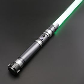 TXQ SABER Force Heavy Dueling RGB / Neo Pixel Motion Control Lightsaber Infinite Colour Change Premium aluminium handle Jedi Sword Kids Toys (Color: TSK-E05-Gray, version: SN-pixel V4 Pro)