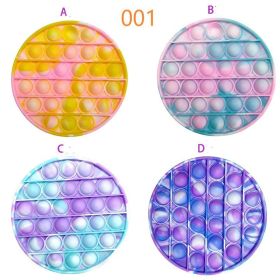 Pop it fidget toys Game For Adult Kid Push Bubble Fidget Sensory Toy (style: 004-D)