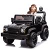 Licensed 2015 Land Rover Defender 90,24V Kids Ride On XXL Car W/Parents Control,2wd,Four-wheel suspension,Bluetooth,MP3,Music,Power display,LED Lights