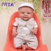 IVITA WB1512 14" 100% Full Body Silicone Reborn Doll coco Soft Dolls Realistic Boy Baby DIY Blank Children Lifelike Bebe Toys