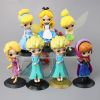 Disney's Hand-Made Frozen Princess Aisha Ann Kawaii Big Eyes Princess Variety Little Beauty Character Action Figure
