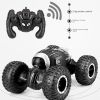 Deformable Four-wheel Drive Intelligent Remote Control Vehicle With Light