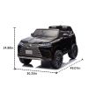 Licensed LEXUS LX600 24V Two-seater XXL Kids Ride On Car W/Parents Control,Seat width 20 inches,2WD,Four-wheel suspension,Bluetooth,MP3,Music