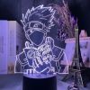 3D Lamp Anime Naruto Uzumaki Led Nightlight Kids Bedroom Night Light Itachi Uchiha Child Xmas Gift Team 7 Sasuke Kakashi Hatake