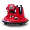 12V Snail-Shaped Kids Electric Bumper Car with Remote Control, Ride On Car with LED Lights, Music, 360 Degree Rotate, Toddler Race Toys, 3-8 Years Old