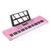 61 Keys Digital Music Keyboard Electric Piano Electronic Musical Instrument Kids Learning Keyboard with Microphone for 3-12 Year Old Kids Girls Boys