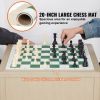 Portable Chess Checkers Game Set for Family Travel Gift