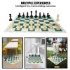 Portable Chess Checkers Game Set for Family Travel Gift