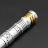 TXQ SABER Smooth Swing Lightsaber Metal Hilt Heavy Dueling 12 Colors Changing Blaster Cosplay Bluetooth Laser Sword Kids Toys