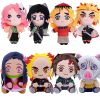 20 Cm Demon Slayer's Blade Plush Toy Kimetsu No Yaiba Kamado Tanjirou Tomioka Giyuu Agatsuma Zenitsu Douma Sabito Plush Doll