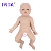 IVITA WG1526 16.92 inch 2.69kg Full Body Silicone Reborn Baby Doll Realistic Girl Dolls Unpainted DIY Blank Baby Children Toys