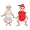 IVITA WG1525 47cm 3.29kg 100% Full Body Silicone Reborn Baby Doll Realistic Baby Toys Soft Dolls for Children Christmas Gift