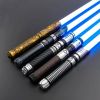 TXQ SABER Force Heavy Dueling RGB / Neo Pixel Motion Control Lightsaber Infinite Colour Change Premium aluminium handle Jedi Sword Kids Toys