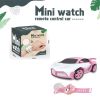 Watch Remote Control Car Electric Mini Racing Police Car Watch Alloy Mini Car Remote Control Toy