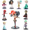 Q Version Of Marvel Superhero Princess Aisha Ann; Harley Quinn; Supergirl And Catwoman; Action Doll Home Decoration Gifts
