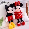 Disney's New Classic Mickey Minnie Plush Toy Doll Mickey Mouse Animal Doll Pillow Toy Children's Birthday Christmas Gift