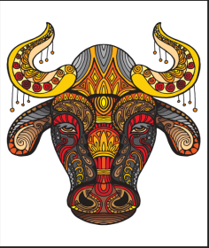 Each Piece Is Animal Shaped Christmas Gift Colorful Elephant Turtle Wooden Jigsaw Puzzles (Option: Style4-A4)